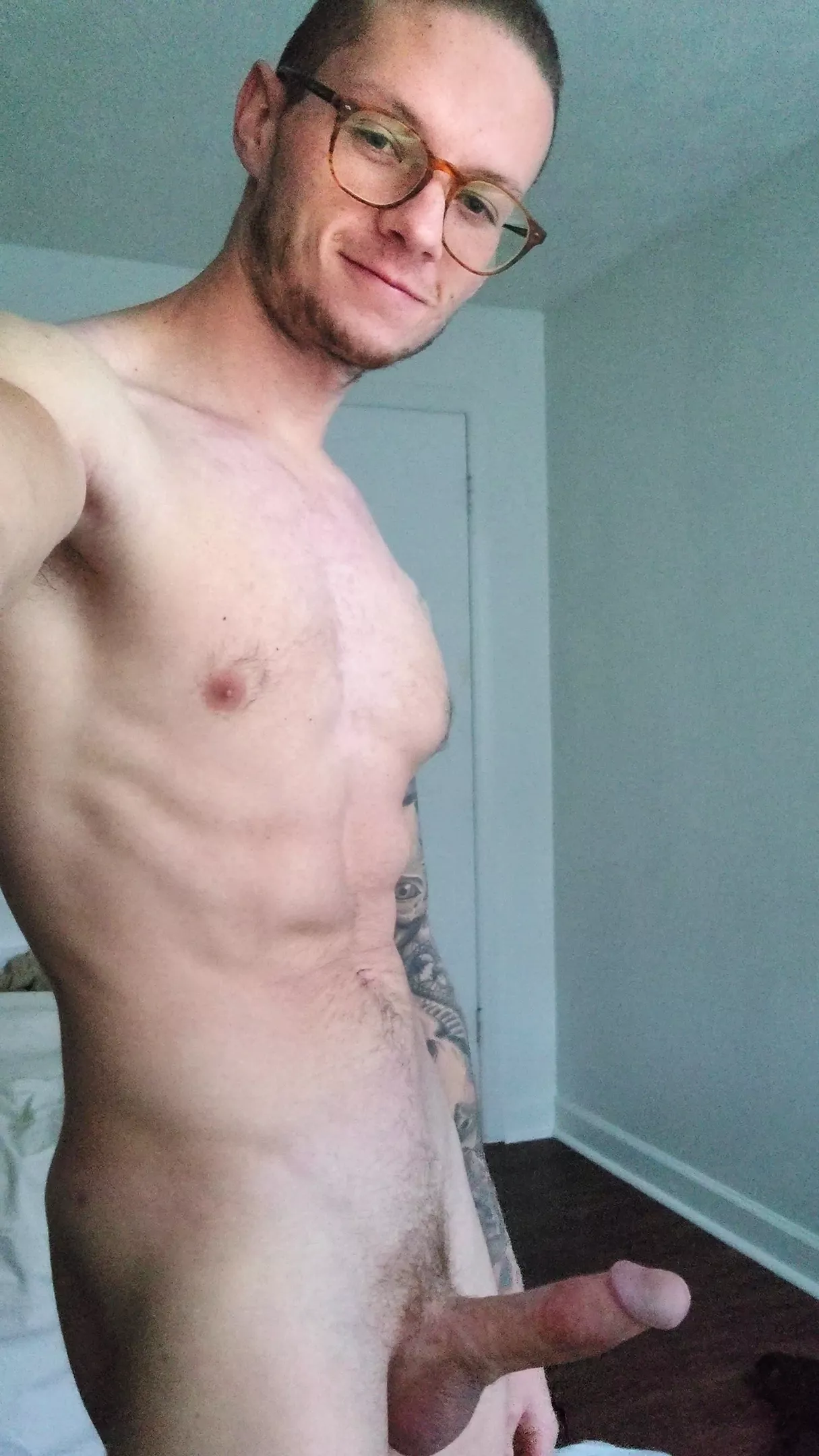After the gym, still need to workout my cock though [28]