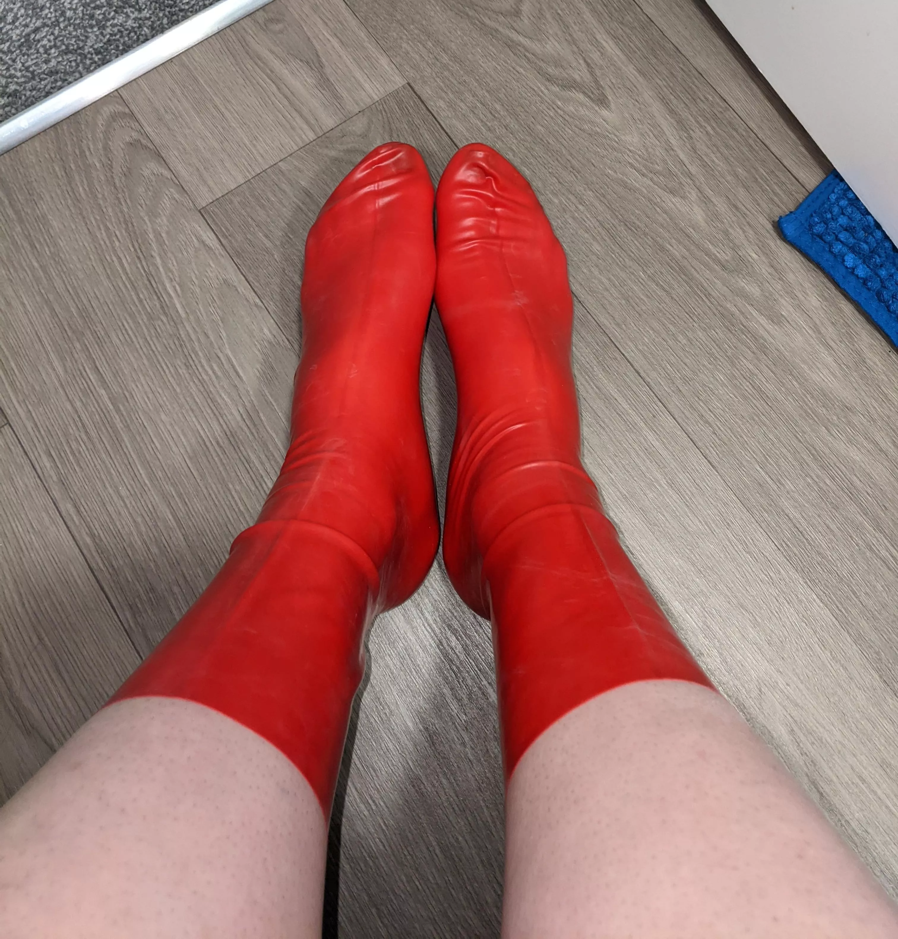 Any love for latex socks here?