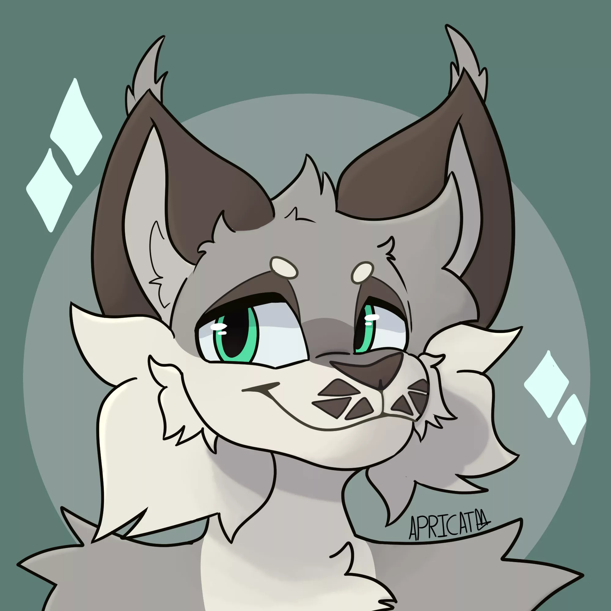 Anyone else love lynxes? (Art by me @ApricotApricat on Twitter)