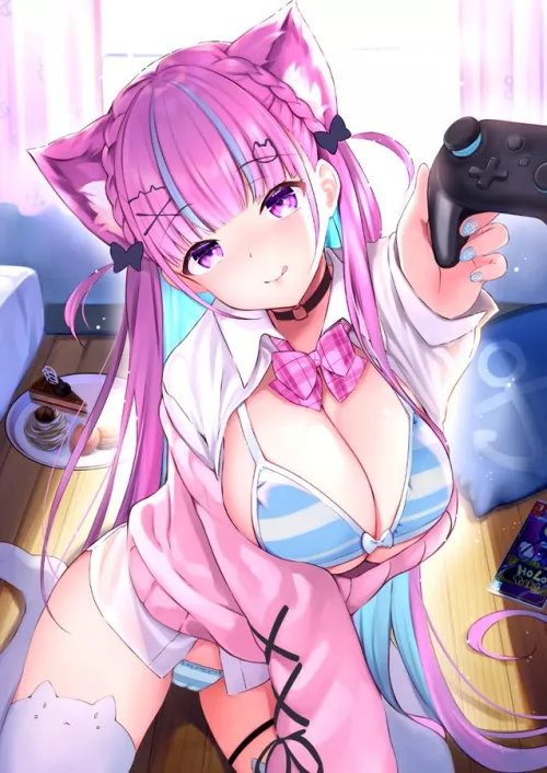 Aqua wants to play [Hololive]