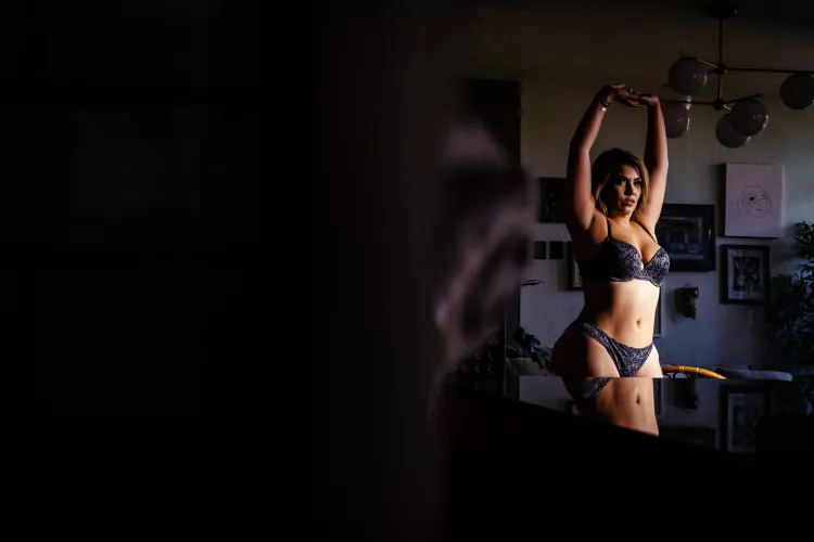 Chubby with curvy body! 😉