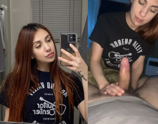 Cute for the gram but a slut for dick