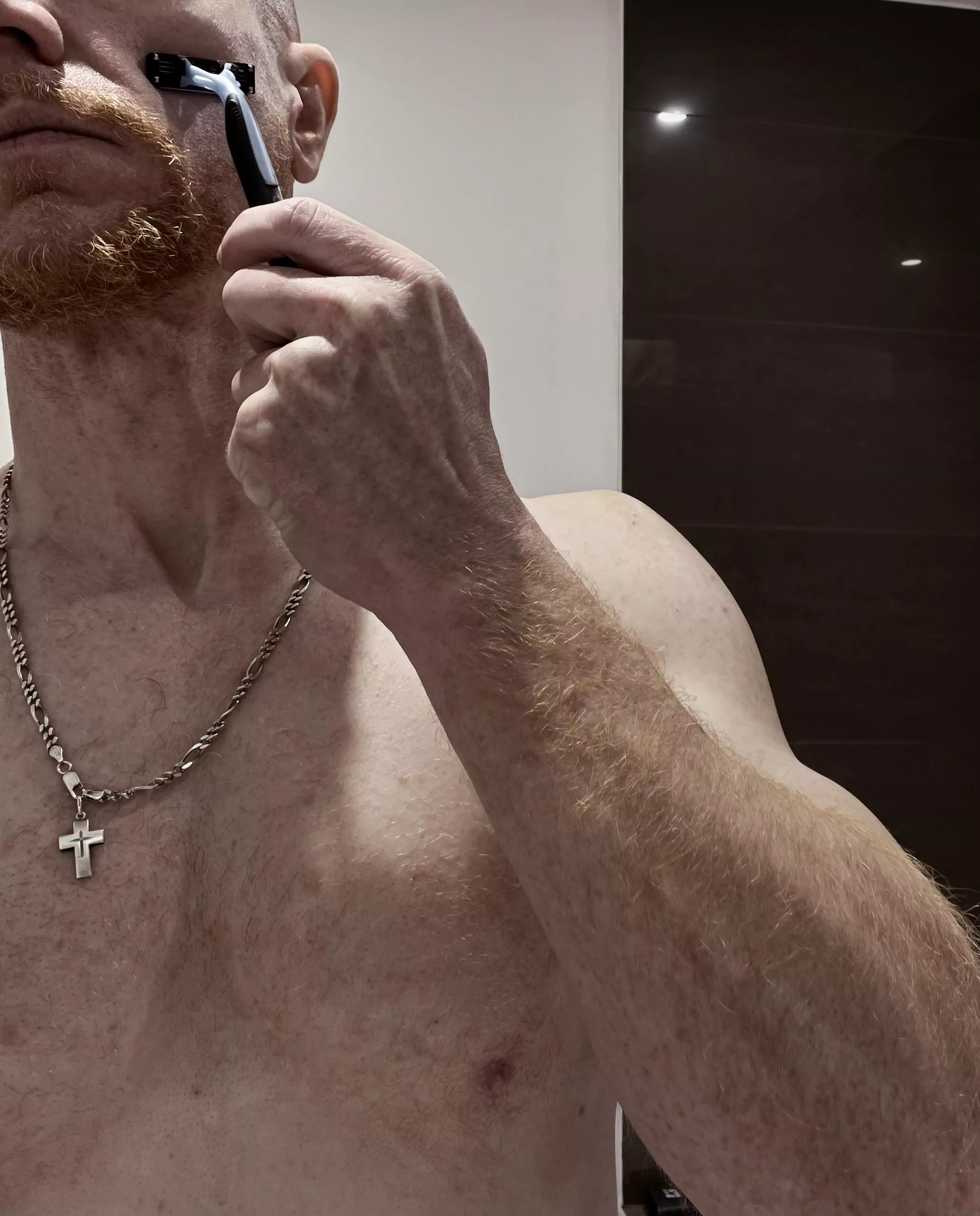 Date night preparations. Beard on or off?