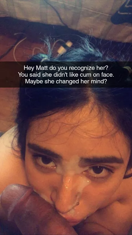 Definitely changed her mind