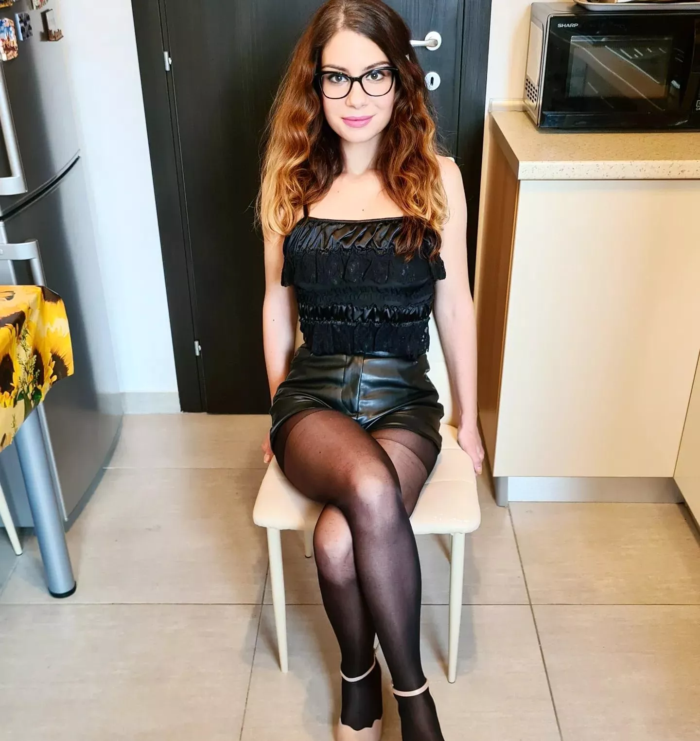 Do you like my legs in pantyhose ?