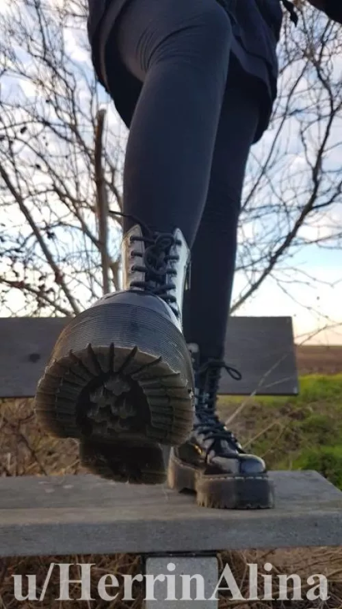 [domme] licking or kicking?