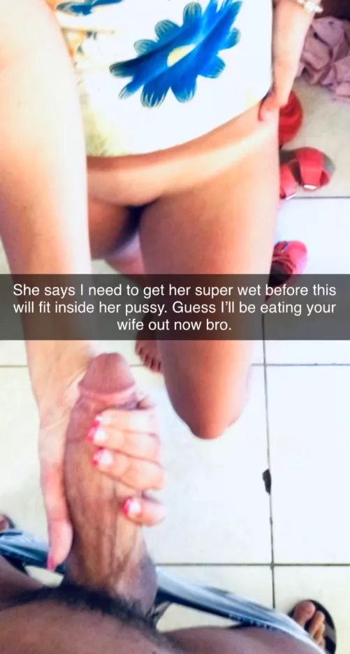 Gotta keep her husband up to speed.