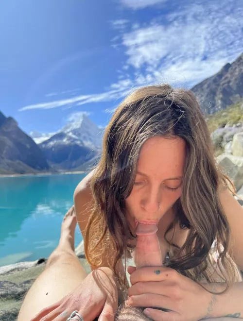 Gotta maintain a strict diet when hiking in the mountains 😛