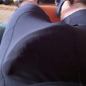 Gym shorts are just a little thinner