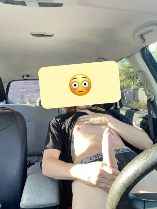 Hard as a rock after a massage in the parking lot ;)