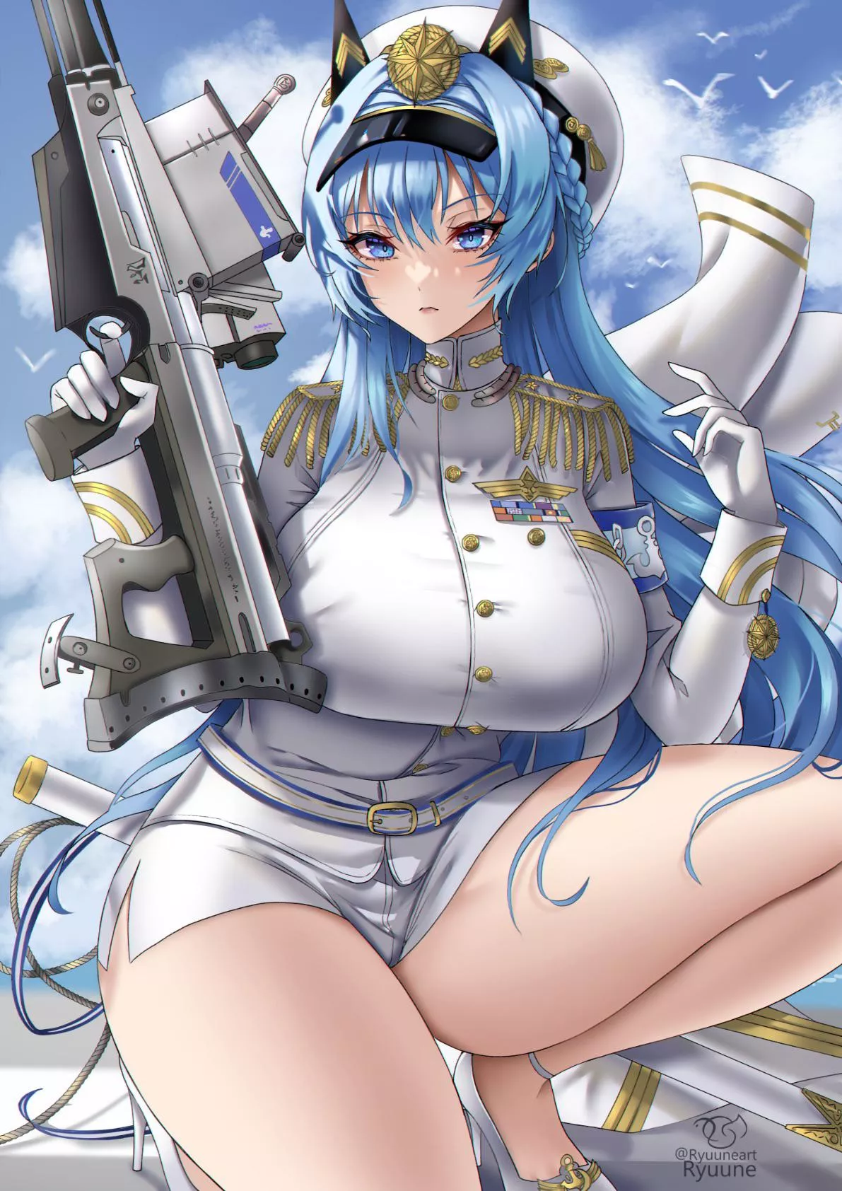 Helm’s Thick Thighs (Nikke)