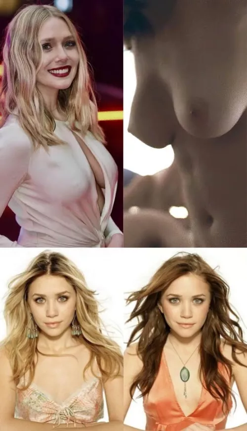 Her breasts are MUCH MUCH bigger than her twin siblings' COMBINED