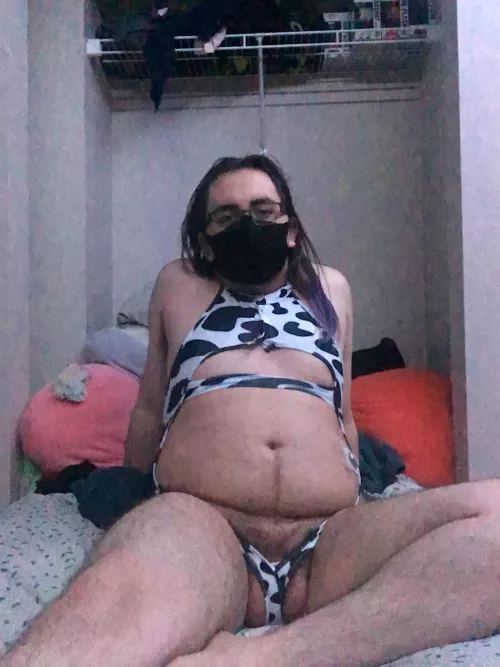 I felt sexy so I became a cow and got even sexier