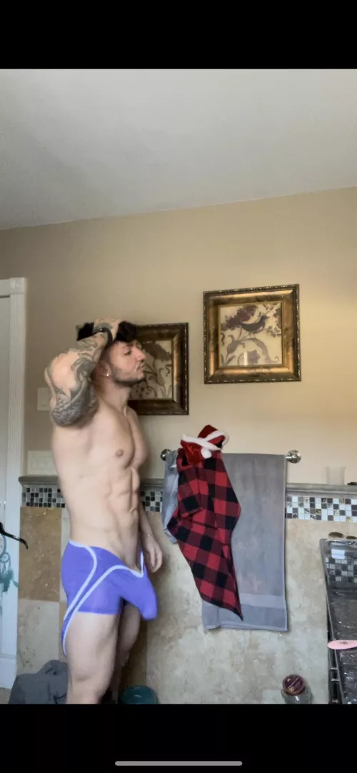 I love my wrestling underwear