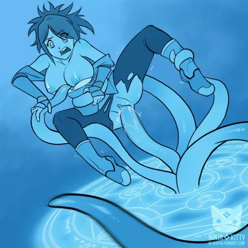 I think she summoned more than she intended (NinjaKitty)