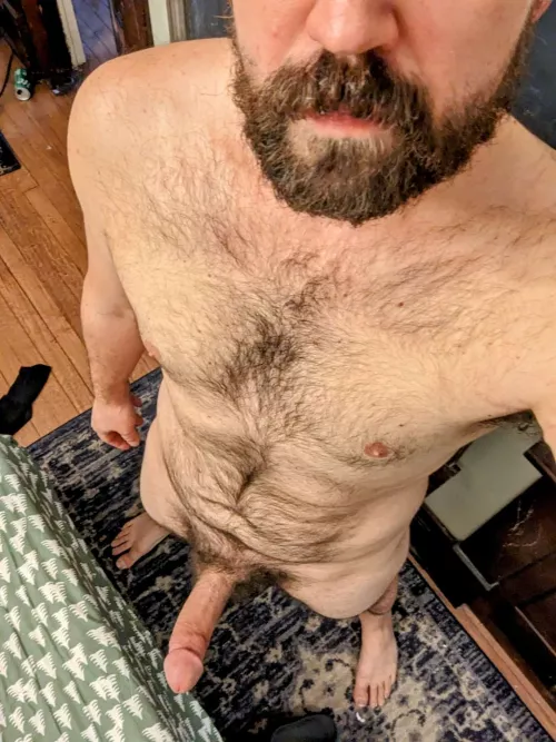 If winter is cuming she better do it on my beard (36) (m)