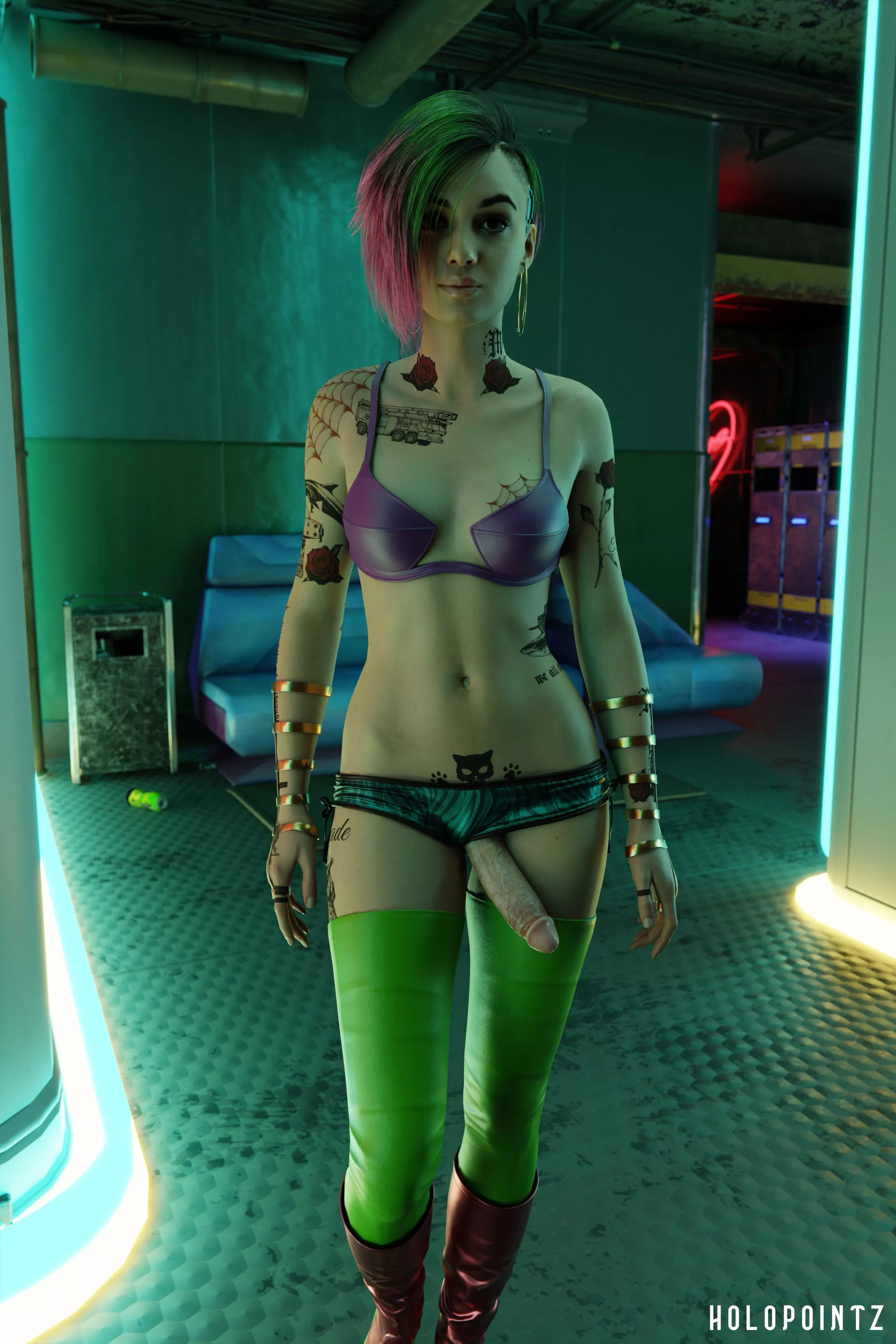 Judy, (Holopointz) [Cyberpunk 2077]