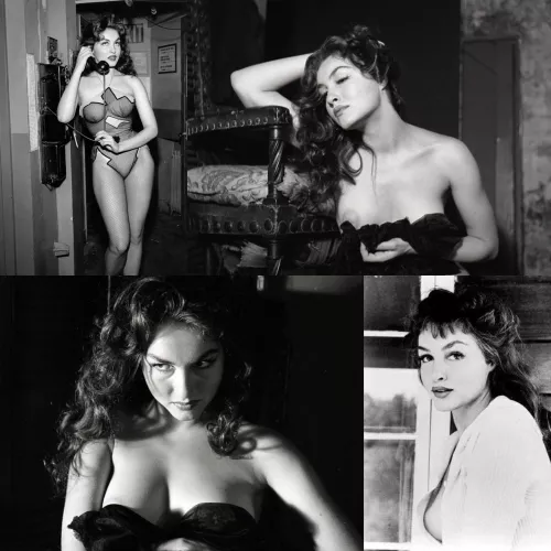 Julie Newmar. Drop dead gorgeous and sexy AF in the 1950’s