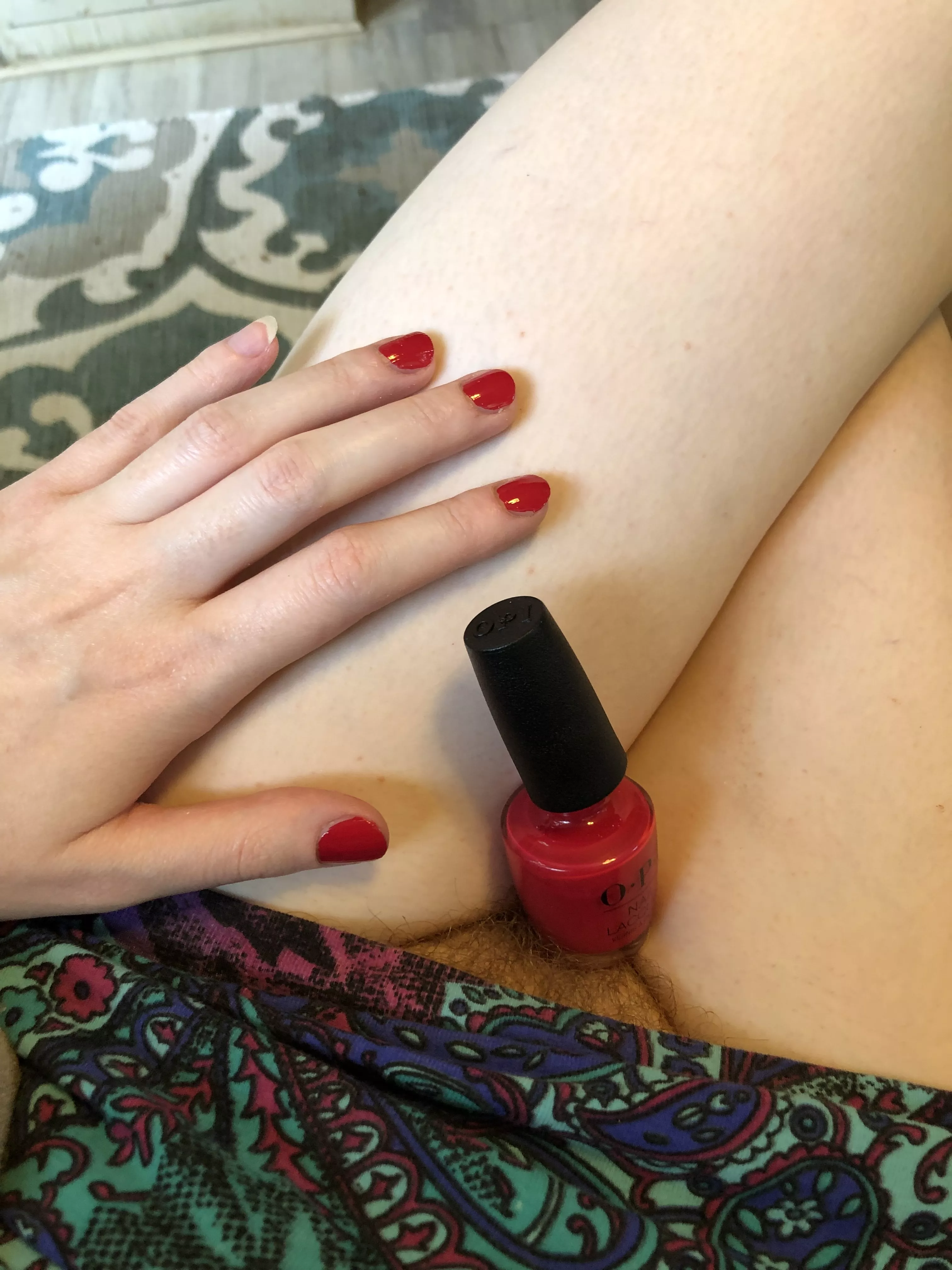 Just painting my nails...