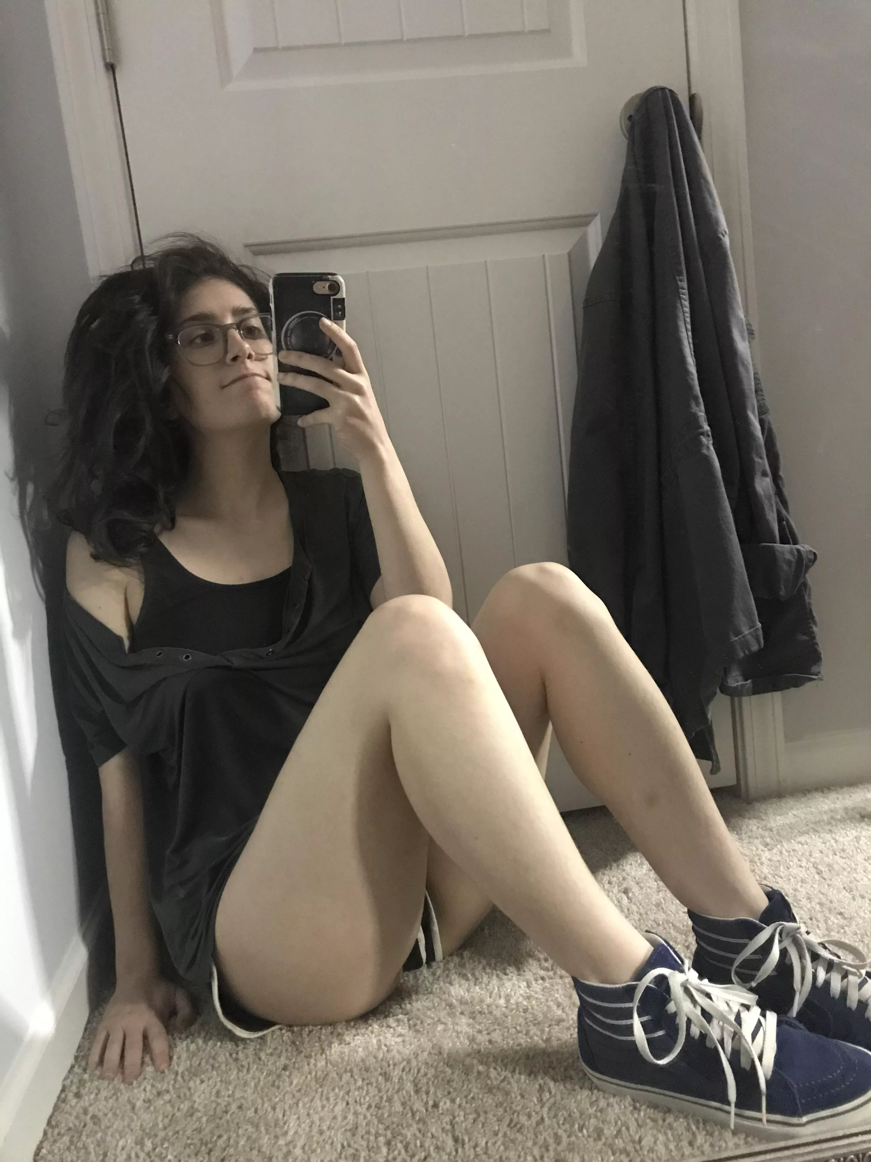 Legs in vans