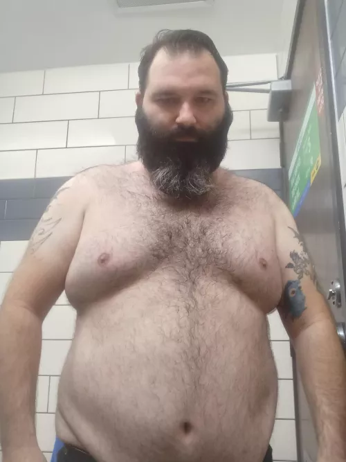 Me after the shower. Thinking about going bald....