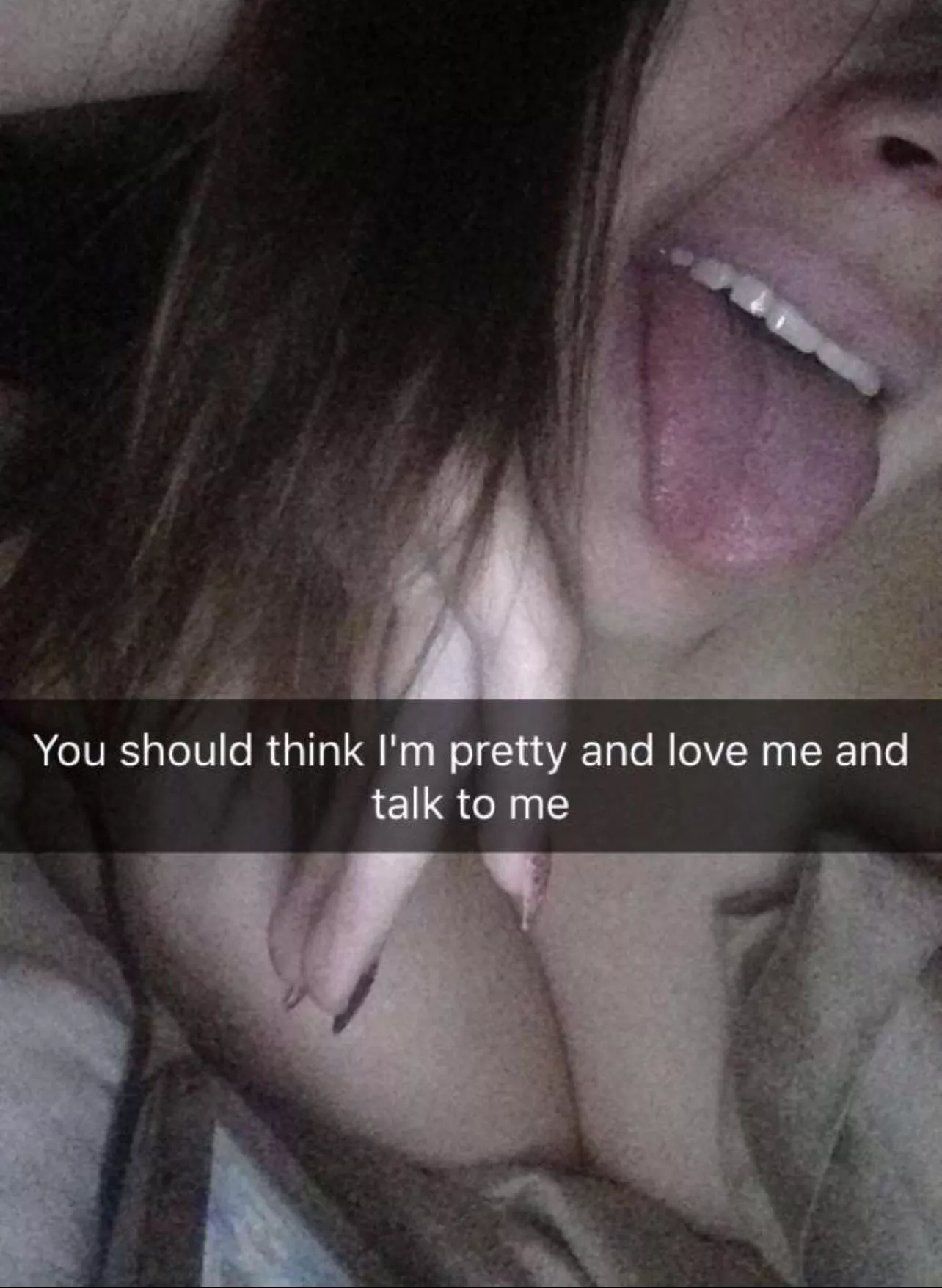 Me snapping your man. You should be worried when you see my name pop up on his phone but lets be honest what are you even going to do about it? You don’t want to be put on the street so you accept that another woman makes your man cum while you watch t