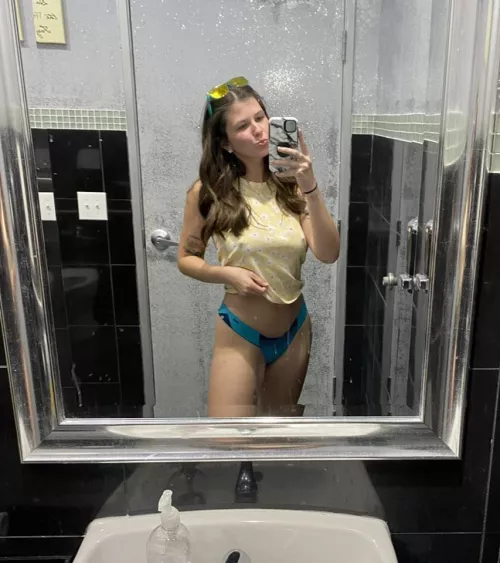 My bra matches my pants