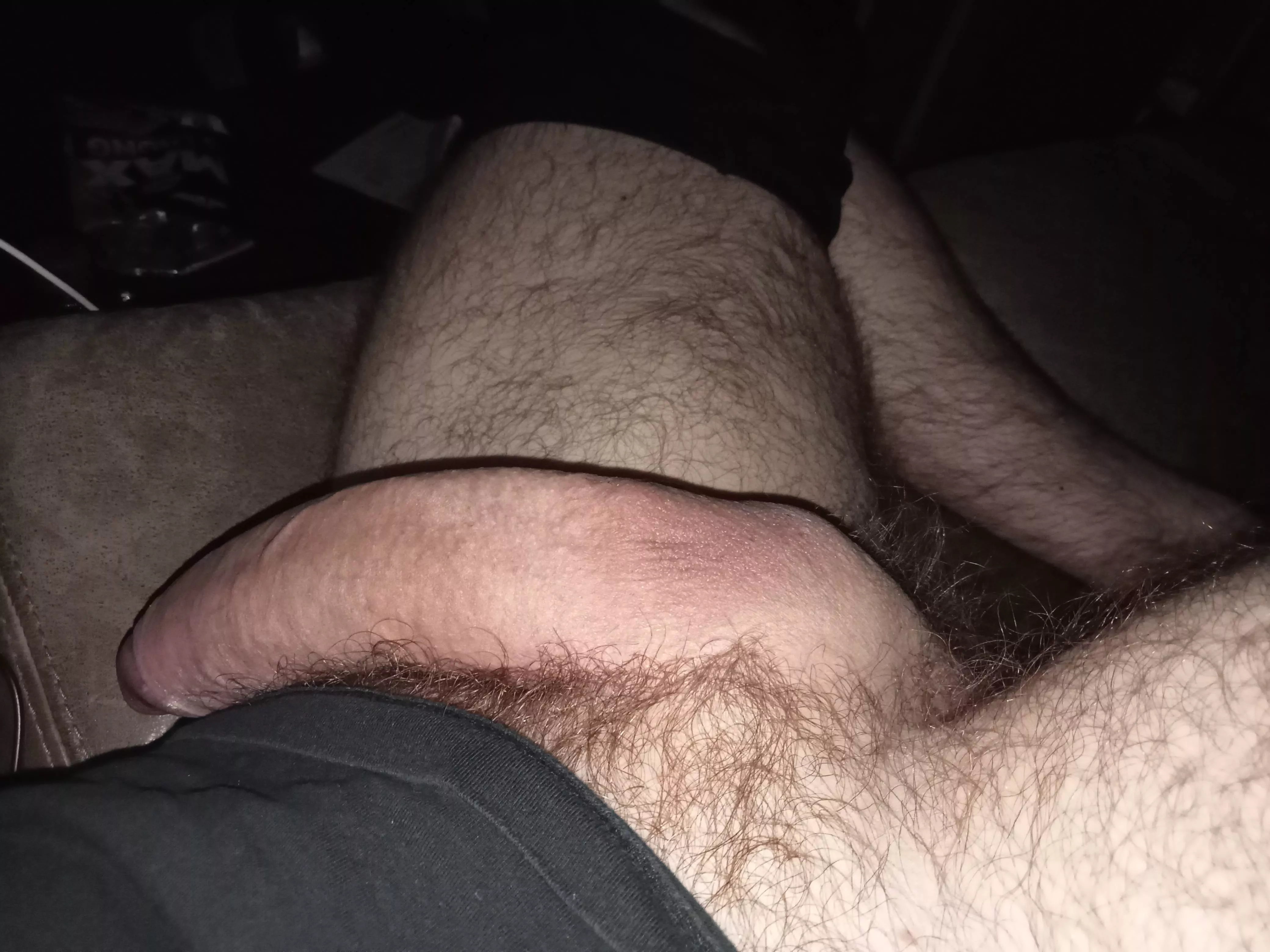 My thick pink cock.