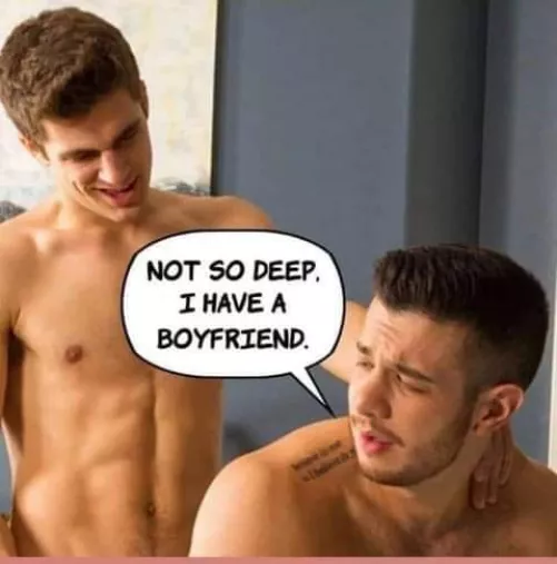 Not so Deep! Hahahaha