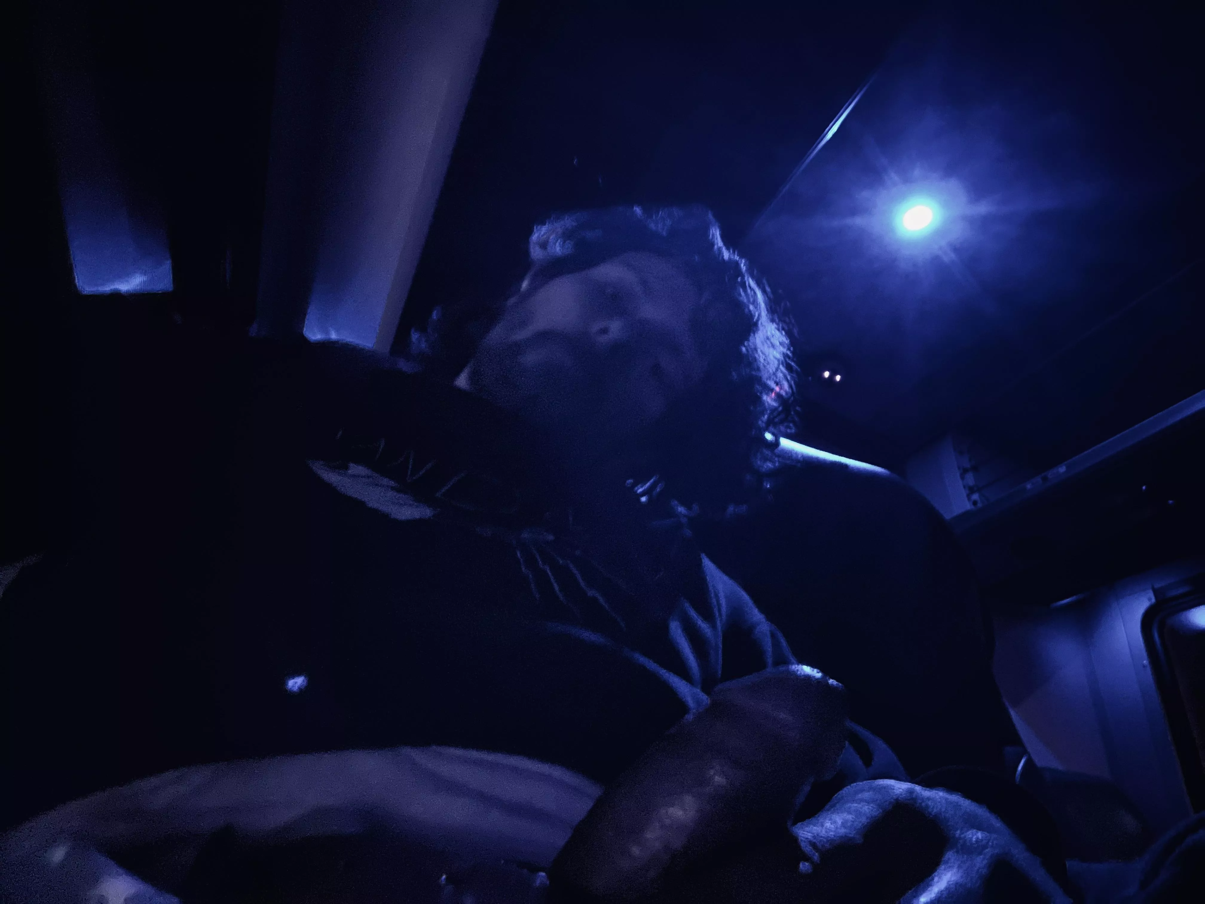 Playing with myself on the back on Nj transit 😈