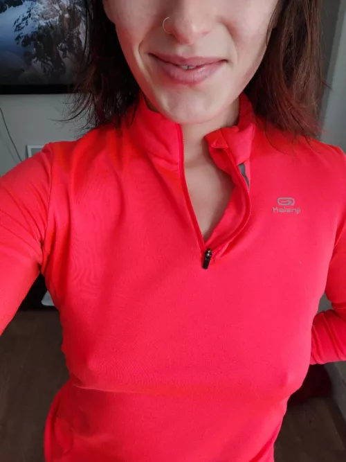 Pokies in my favorite sweater!