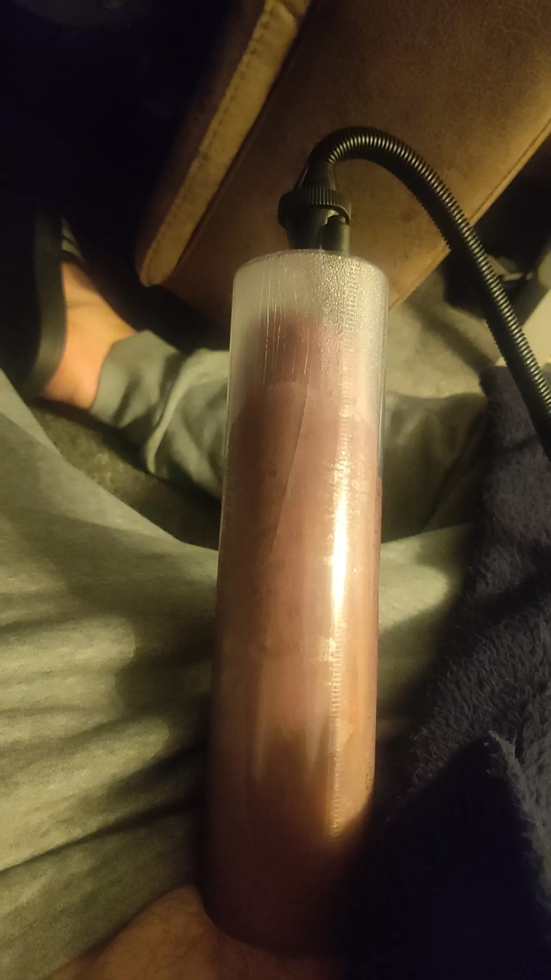 Pump split time for a bigger one