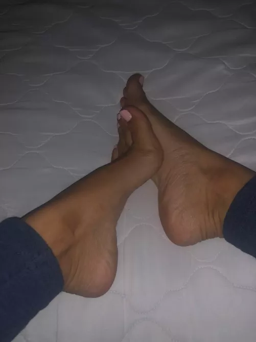 Rub my feet please