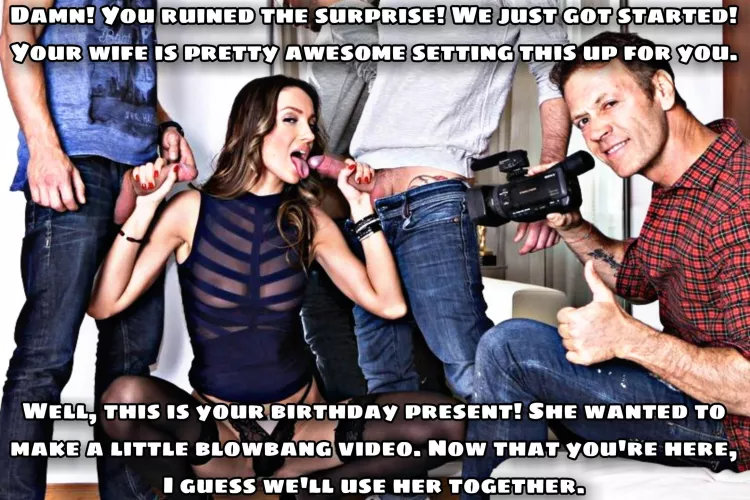 Ruined the surprise!