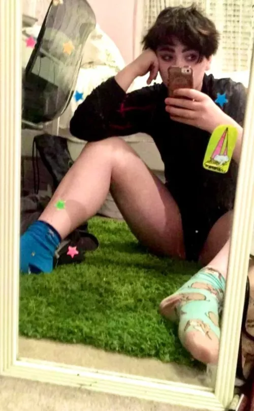 short black hair throwback!