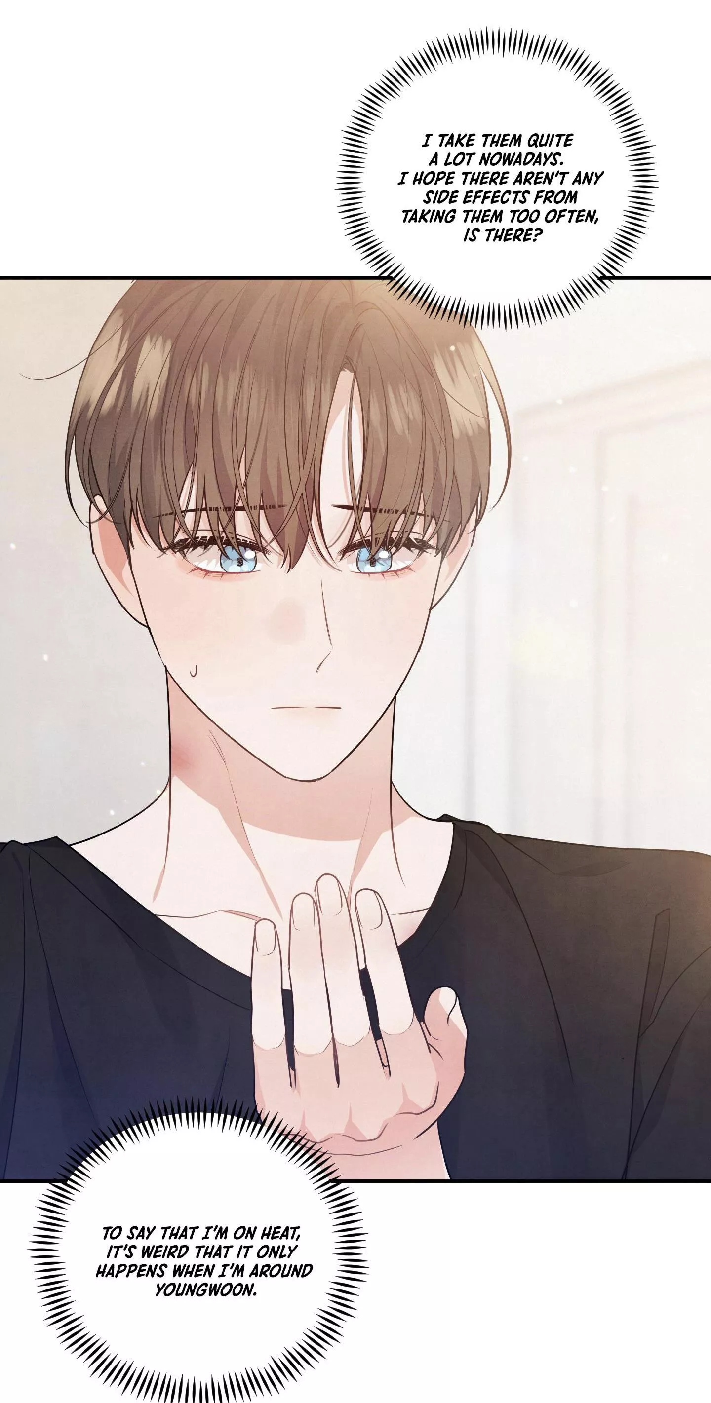 So this is a screenshot taken from a webtoon called Puppy Love. But I swear, I’ve seen this art before but I can’t find out what the artist has done aside from this. If you guys recognize this art and it reminds you of another comic, please let me kn