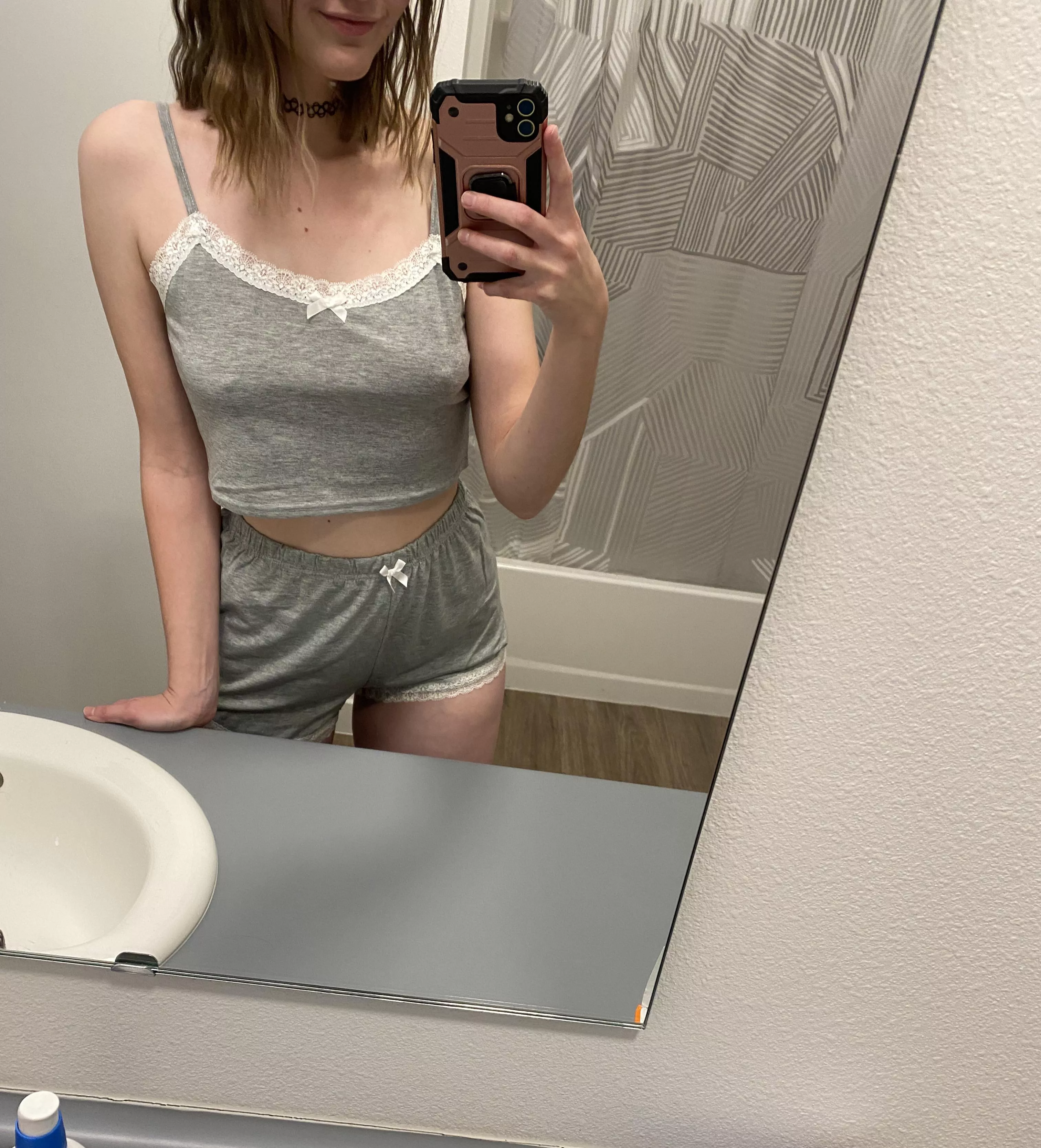 Staying cozy & collared all weekend :)