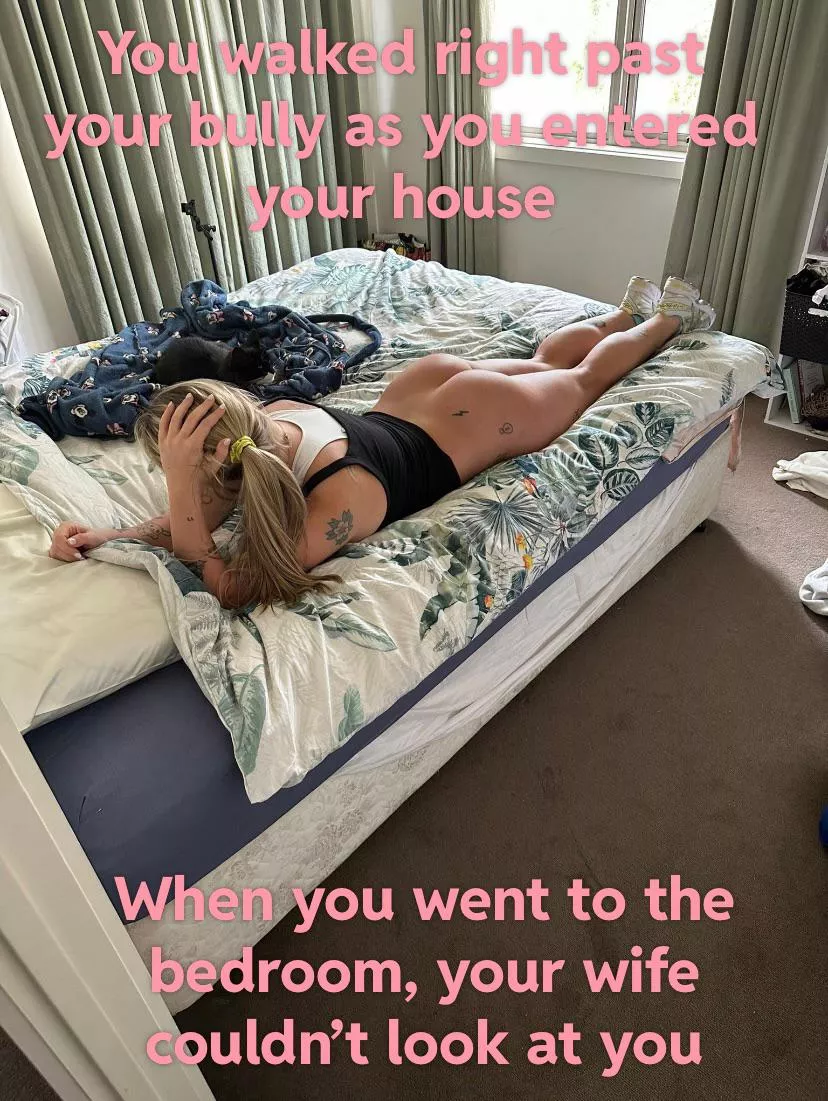 “Sweetie, can you just give me a minute? I’ll explain everything once I’ve showered”