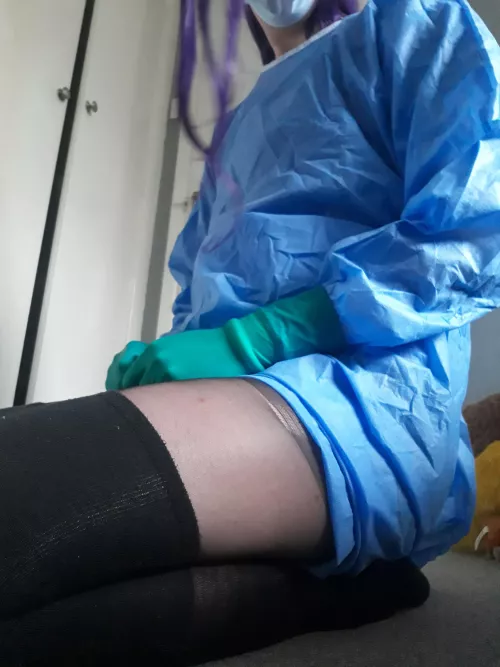 The contrast of blue and black kinda looks neat