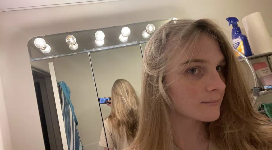 Three hours in the salon later