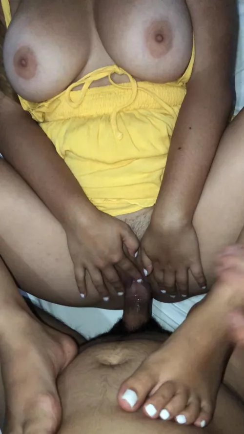 White toes = tight pussy