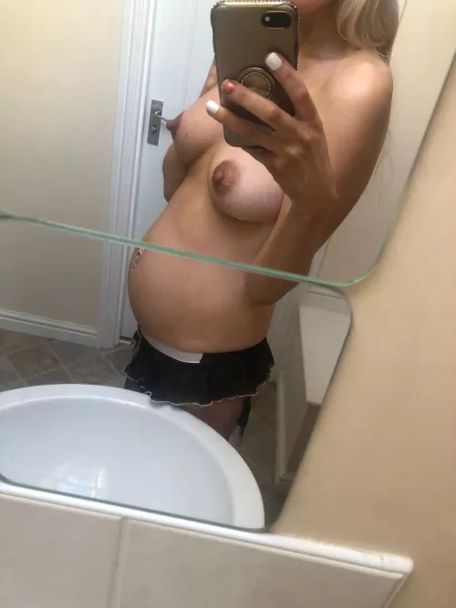 12 weeks preg. Already bursting