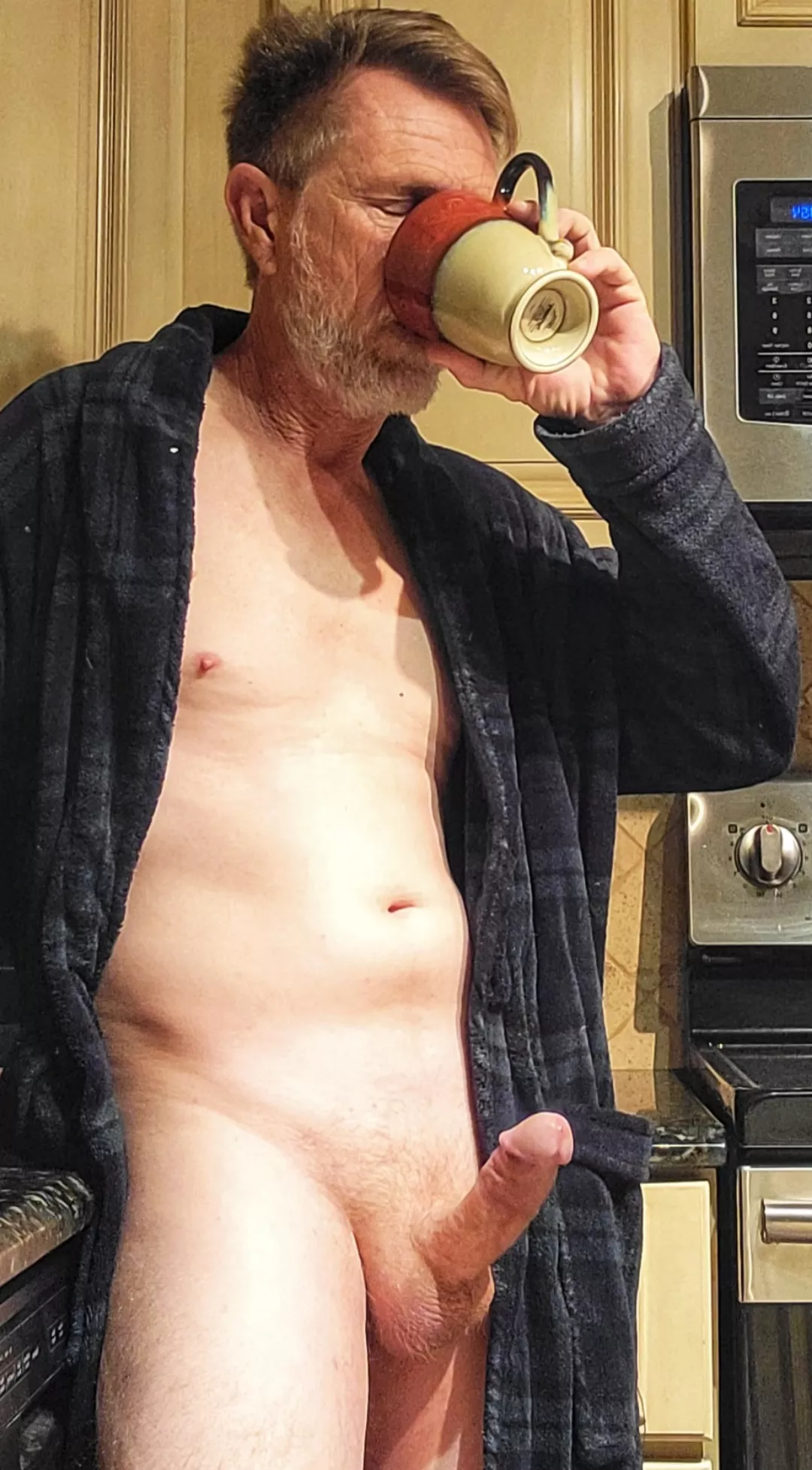 (50) As soon I'm done with my coffee I'm goin to bend you over the counter