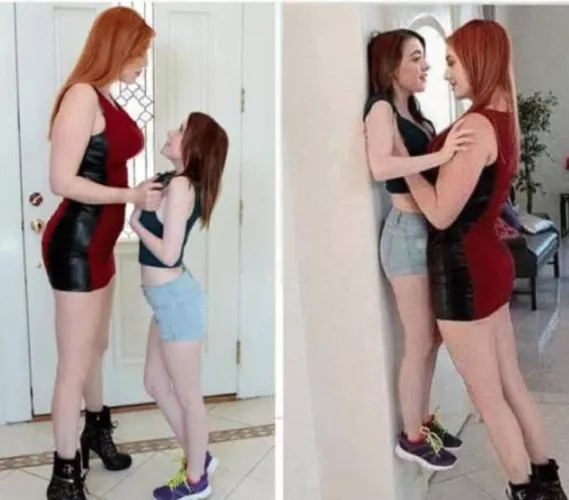 any link or name of tall girl???