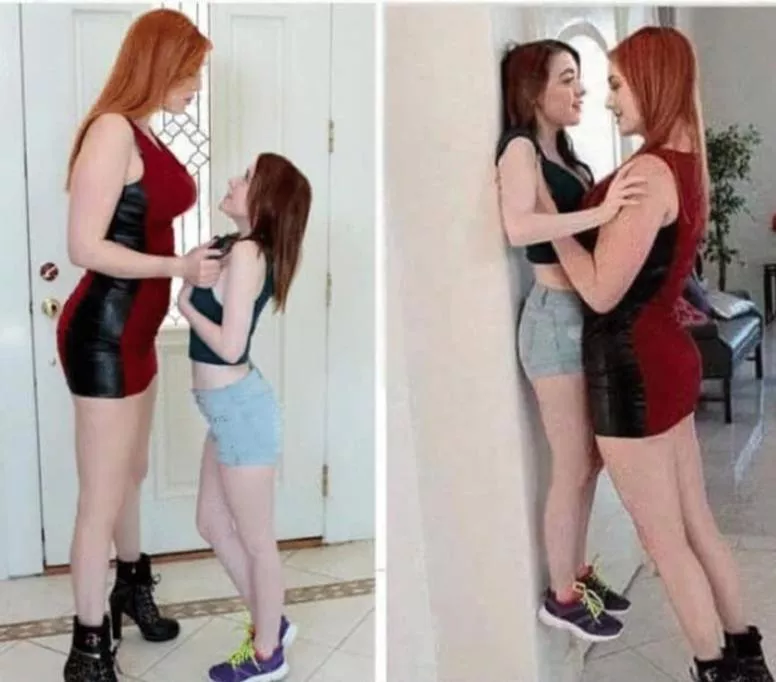 any link or name of tall girl???