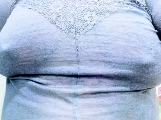 Anyone notice my dark sp*c nipples?