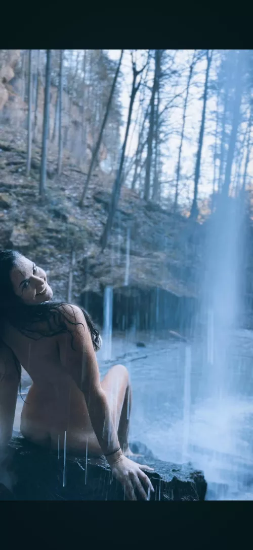 Anyone want to take a December waterfall dip with me?