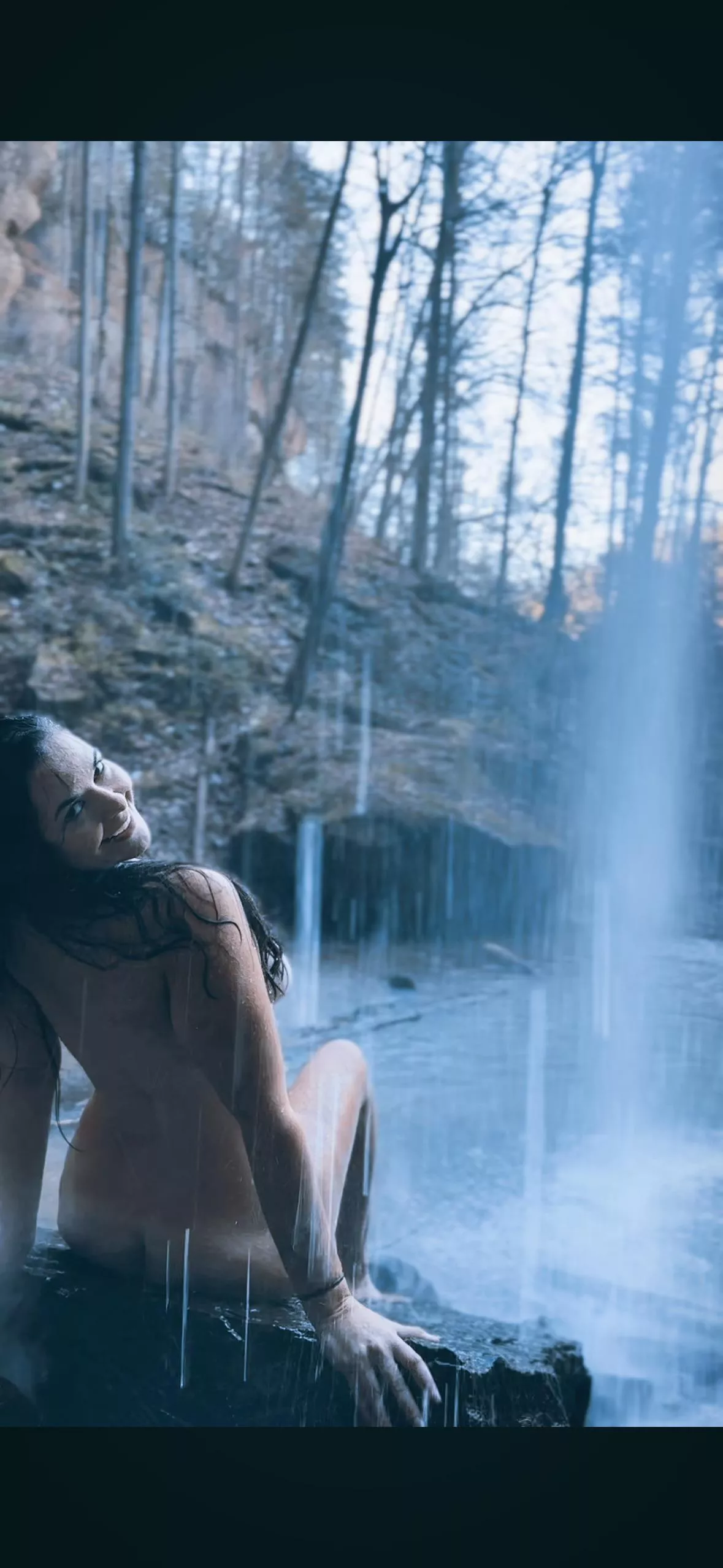 Anyone want to take a December waterfall dip with me?