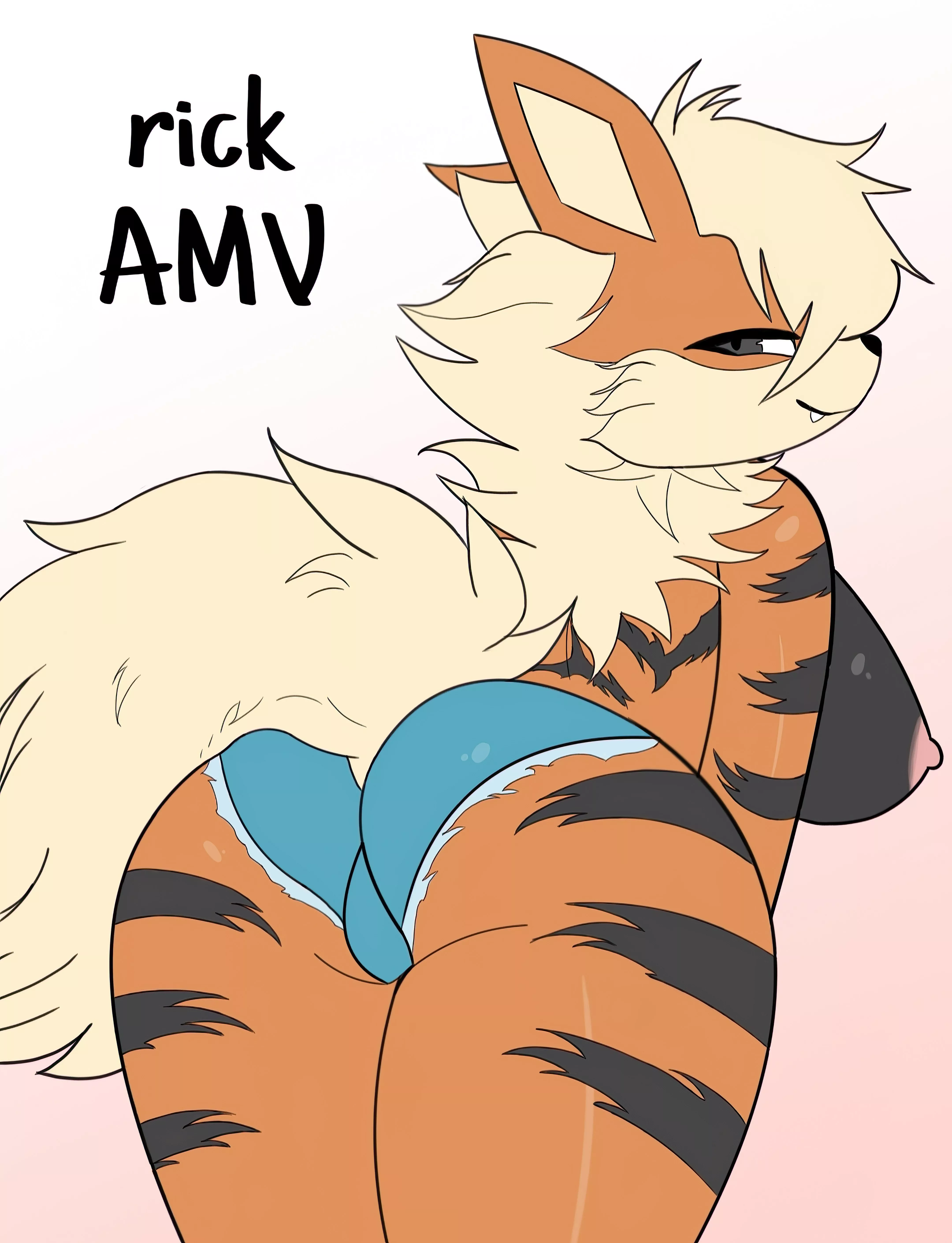 Arcanine ass by me [F] (Rick_Lewd)