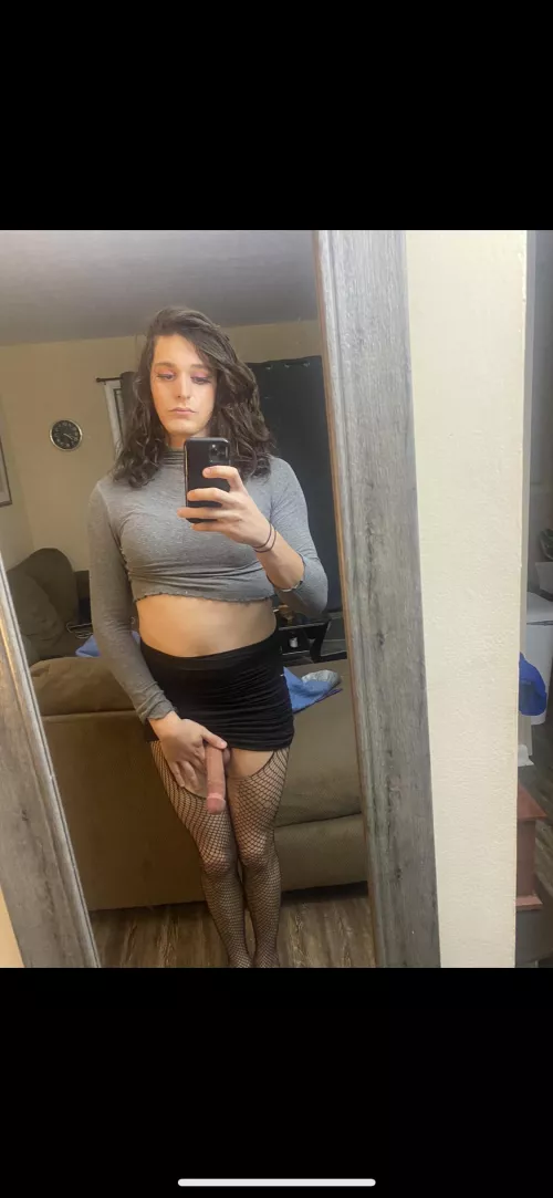 Are fishnets ruined? Or simply made for easy access?